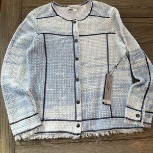 Curio Women's Blue Button Down Shirt New with tags